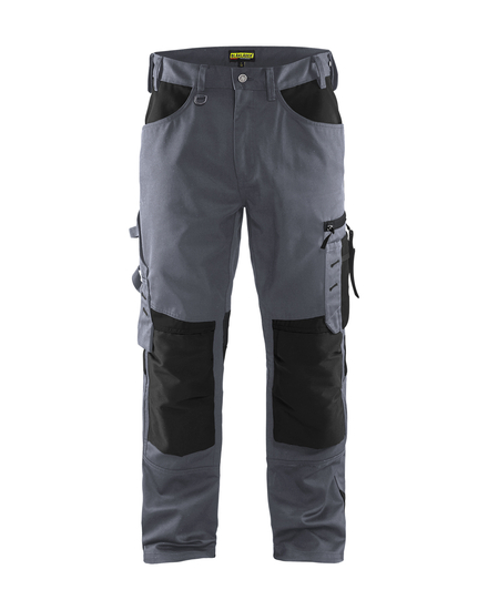 Pantalon artisan sans poches flottantes Blåkläder 1556 Gris clair/Noir Blaklader - 155618609499C