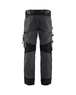 Pantalon artisan sans poches flottantes Blåkläder 1556 Gris moyen/Noir Blaklader - 155618609699C