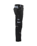 Pantalon retardant flamme Blåkläder 1561 Noir/Gris clair Blaklader - 156115169994C
