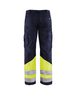 Pantalon artisan haute visibilité Blåkläder 1564 Marine/Jaune fluo Blaklader - 156418118933C