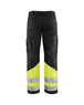 Pantalon artisan haute visibilité Blåkläder 1564 Noir/Jaune fluo Blaklader - 156418119933C
