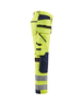 Pantalon artisan aéré haute visibilité +stretch Blåkläder 1565 Jaune fluo/Marine Blaklader - 156518113389C