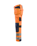 Pantalon artisan aéré haute visibilité +stretch Blåkläder 1565 Orange fluo/Marine Blaklader - 156518115389C