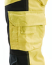 Pantalon artisan haute visibilité Blåkläder 1566 Jaune fluo/Noir Blaklader - 156618113399C