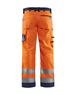 Pantalon artisan haute visibilité Blåkläder 1566 Orange fluo/Marine Blaklader - 156618115389C