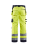 Pantalon artisan softshell haute-visibilité Blåkläder 1567 Jaune fluo/Marine Blaklader - 156725173389C