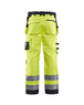Pantalon artisan softshell haute-visibilité Blåkläder 1567 Jaune fluo/Noir Blaklader - 156725173399C