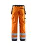 Pantalon artisan haute-visibilité Blåkläder 1568 Orange fluo/Gris anthracite Blaklader - 156818115396C