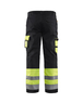 Pantalon artisan haute-visibilité Blåkläder 1584 Jaune fluo/Noir Blaklader - 158418603399C