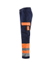 Pantalon artisan haute-visibilité Blåkläder 1584 Orange fluo/Marine Blaklader - 158418605389C