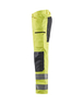 Pantalon artisan haute-visibilité +stretch Blåkläder 1585 Jaune fluo/Gris moyen Blaklader - 158518113396C