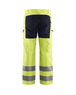Pantalon artisan haute-visibilité +stretch Blåkläder 1585 Jaune fluo/Noir Blaklader - 158518113399C