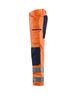 Pantalon artisan haute-visibilité +stretch Blåkläder 1585 Orange fluo/Marine Blaklader - 158518115389C