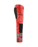 Pantalon artisan haute-visibilité +stretch Blåkläder 1585 Rouge fluo/Noir Blaklader - 158518115599C