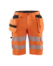 Short artisan haute-visibilité +stretch Blåkläder 1586 Orange fluo Blaklader - 158618115300C