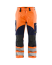 Pantalon multinormes inhérent Blåkläder 1588 Orange fluo/Marine Blaklader - 158815135389C