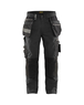 Pantalon artisan +stretch Blåkläder 1590 Gris Foncé/Noir Blaklader - 159013439899C