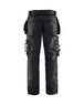 Pantalon artisan +stretch Blåkläder 1590 Gris Foncé/Noir Blaklader - 159013439899C