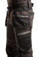 Pantalon artisan +stretch Blåkläder 1590 Gris Foncé/Noir Blaklader - 159013439899C