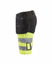 Short haute-visibilité stretch 4D Blåkläder 1596 Noir/Jaune fluo Blaklader - 159618119933C