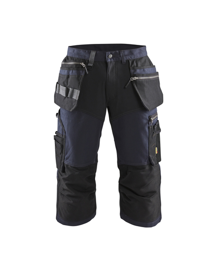 Pantacourt stretch ARTISAN Blåkläder 1597 Marine foncé/Noir - 159713438699C