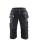 Pantacourt stretch ARTISAN Blåkläder 1597 Marine foncé/Noir - 159713438699C