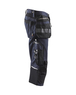 Pantacourt stretch ARTISAN Blåkläder 1597 Marine foncé/Noir - 159713438699C