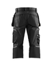 Pantacourt stretch ARTISAN Blåkläder 1597 Noir Blaklader - 159713439900C