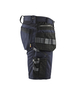Short artisan stretch Blåkläder 1598 Marine foncé/Noir - 159818608699C