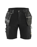 Short artisan stretch Blåkläder 1598 Noir Blaklader - 159818609900C