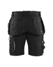 Short artisan stretch Blåkläder 1598 Noir Blaklader - 159818609900C