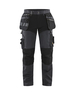 Pantalon artisan +stretch Blåkläder 1599 Gris Foncé/Noir Blaklader - 159913439899C
