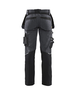 Pantalon artisan +stretch Blåkläder 1599 Gris Foncé/Noir Blaklader - 159913439899C