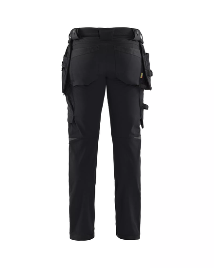 Pantalon artisan Stretch 4D Blåkläder 1720 Noir Blaklader - 172016459900C