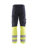 Pantalon multinormes inhérent +stretch Blåkläder 1787 Marine/Jaune fluo Blaklader - 178715128933C