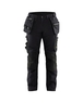 Pantalon artisan +stretch Blåkläder 1790 Noir/Noir Blaklader - 179013709999C