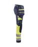 Pantalon artisan haute visibilité +stretch Blåkläder 1794 Marine/Jaune fluo Blaklader - 179413708833C