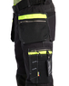 Pantalon artisan haute visibilité +stretch Blåkläder 1794 Noir/Jaune fluo Blaklader - 179413709933C
