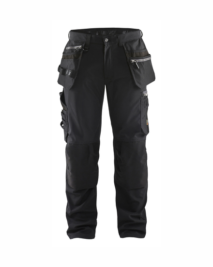 Pantalon artisan softshell Blåkläder 1805 Noir Blaklader - 180525139900C