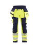 Pantalon Softshell Haute-Visibilité Blåkläder 1820 Jaune fluo/Marine Blaklader - 182025133389C