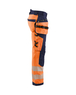 Pantalon Softshell Haute-Visibilité Blåkläder 1820 Orange fluo/Marine Blaklader - 182025135389C