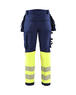 Pantalon Softshell Haute-visibilité Blåkläder 1821 Marine/Jaune fluo Blaklader - 182125138933C