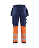 Pantalon Softshell Haute-visibilité Blåkläder 1821 Marine/Orange fluo Blaklader - 182125138953C