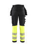 Pantalon Softshell Haute-visibilité Blåkläder 1821 Noir/Jaune fluo Blaklader - 182125139933C