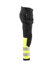 Pantalon Softshell Haute-visibilité Blåkläder 1821 Noir/Jaune fluo Blaklader - 182125139933C