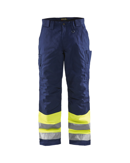 Pantalon haute-visibilité hiver Blåkläder 1862 Jaune fluo/Marine Blaklader - 186218113389C