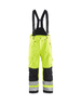 Pantalon à bretelles hardshell haute-visibilité Blåkläder 1867 Jaune fluo/Noir Blaklader - 186719773399C