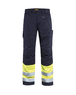 Pantalon hiver Multinormes Blåkläder 1869 Marine/Jaune fluo Blaklader - 186915148933C