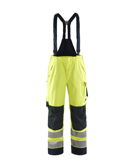 Pantalon hardshell multinormes Blåkläder 1881 Jaune fluo/Marine Blaklader - 188115323389
