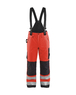 Pantalon hiver haute-visibilité Blåkläder 1885 Rouge fluo/Noir Blaklader - 188519775599C